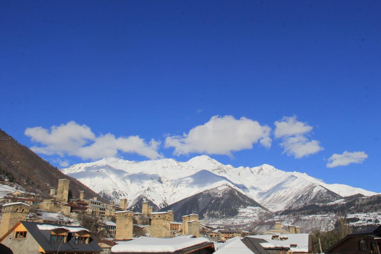 Hotel Svaneti Mestia Exterior foto