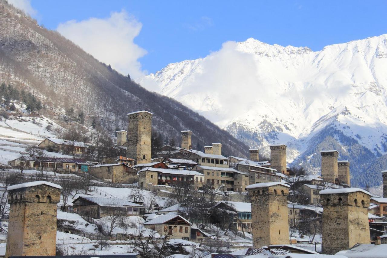 Hotel Svaneti Mestia Exterior foto