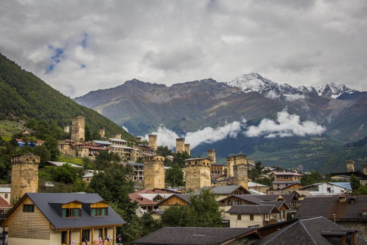 Hotel Svaneti Mestia Exterior foto