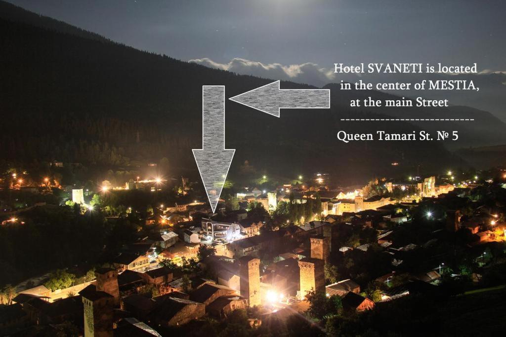 Hotel Svaneti Mestia Exterior foto