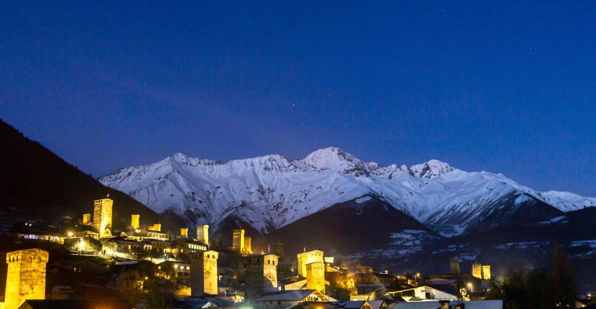 Hotel Svaneti Mestia Exterior foto